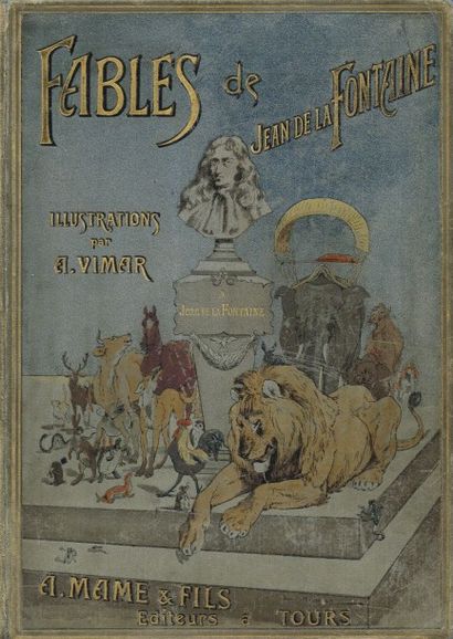 LA FONTAINE : fables ill. par VIMAR in 4°...