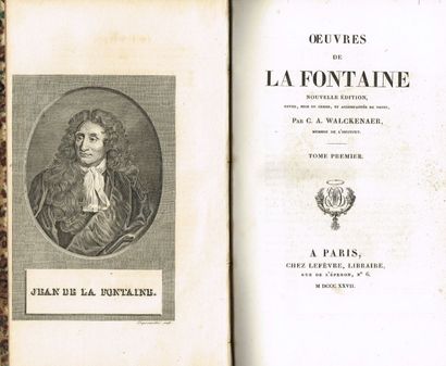 LA FONTAINE : œuvres complètes 6 vol. in...