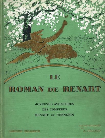 PECOUD : le roman de Renart in 8° cart. éd....