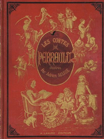 PERRAULT : les contes in 4° cart. éd. très...