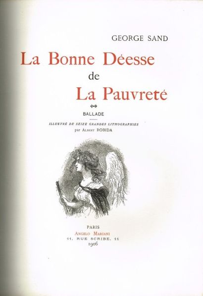 A. ROBIDA/G. SAND : la bonne déesse de la...