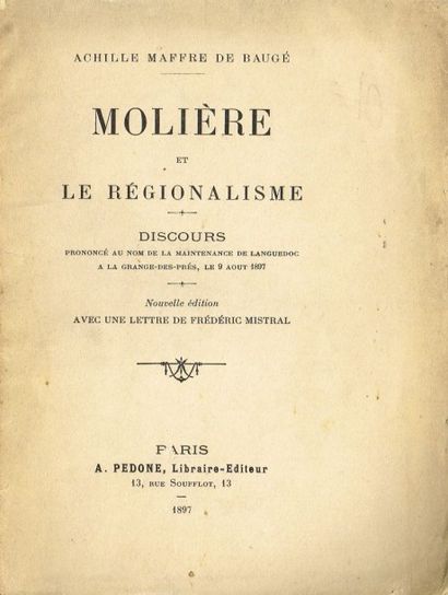(Molière), 2 études de M. de BAUGE et d’E....