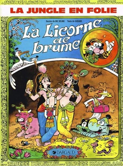 MIC DELINX : La Licorne de Brume, dessin...
