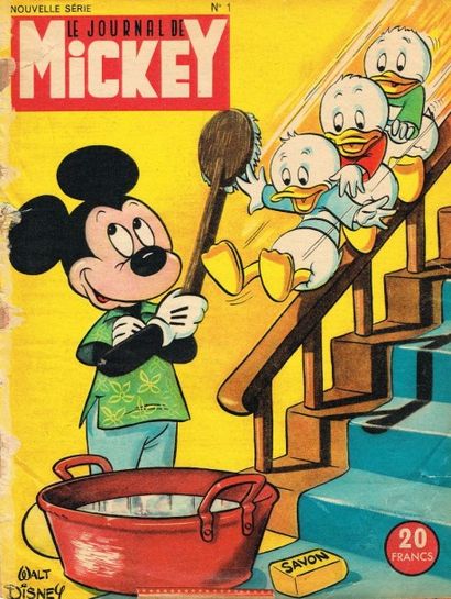 MICKEY, 208 premiers numéros du journal nouvelle...