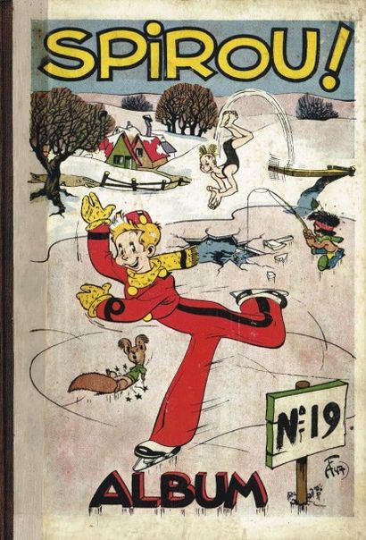 SPIROU, album du journal 19 (1946), plat...
