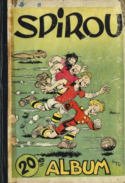 SPIROU, album du journal 20 (1946), état...