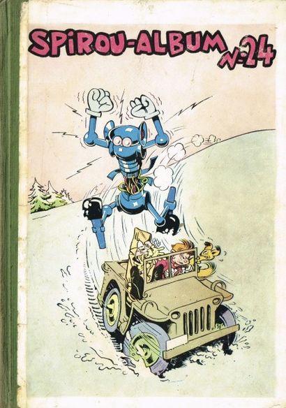 SPIROU, album du journal 24 (1948), plat...