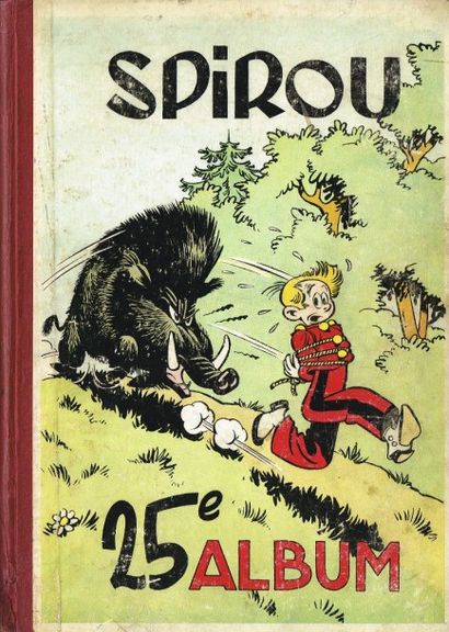 SPIROU, album du journal 25 (1948), plat...