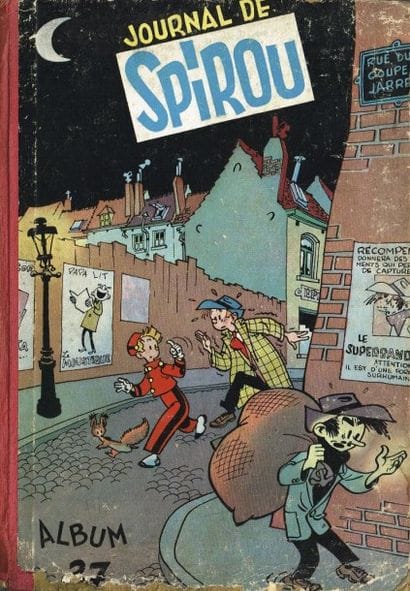 SPIROU, album du journal 37 (1951), plat...