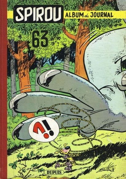 SPIROU, 8 albums du journal 61/62/63/64/...