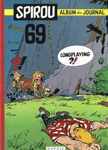 SPIROU, 4 albums du journal 69/70/71/72,...