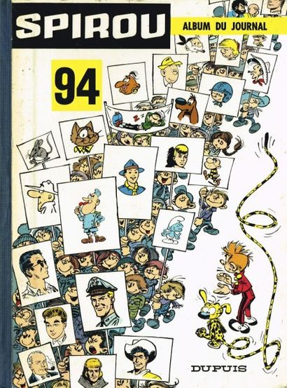 SPIROU, 67 albums du journal 83 à 150, numéros...
