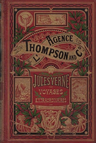 J. VERNE : « L’agence Thompson and Co » Illust....
