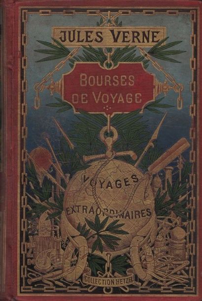 J. VERNE : « Bourses de voyage » Illust....