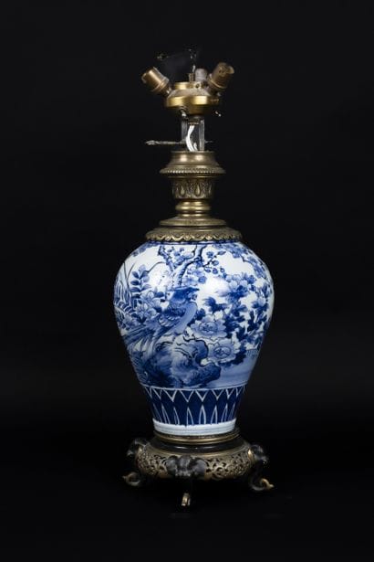 Japon, fin XIX-début XXème siècle.
Vase à...