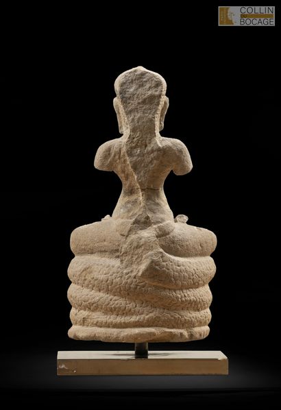 CAMBODGE, art khmer, XII-XIIIème siècle.
Bouddha...