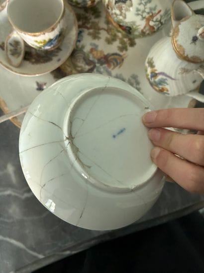 (BERLIN) Porcelain service modeled after...