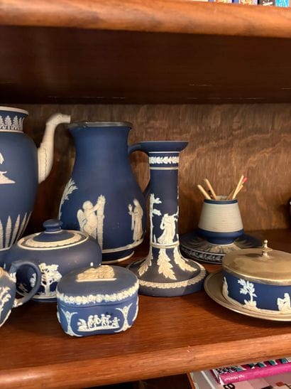 WEDGWOOD Set including an ice bucket, a pitcher,...