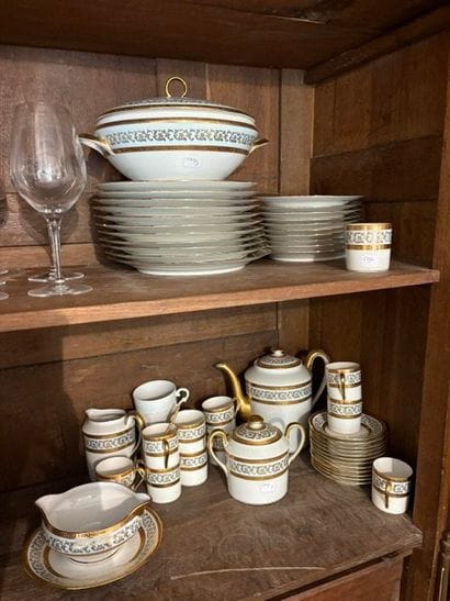 JAMMET SEIGNOLLES, Limoges: Tableware with...