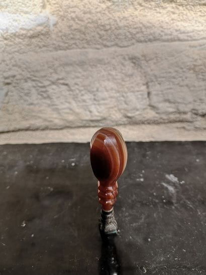 Cachet en agate
L : 7 cm
CE LOT EST SOUMIS...