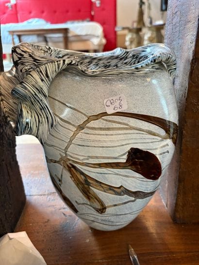 SET OF three contemporary vases, including...