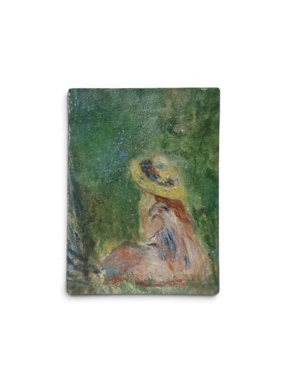 Ecole du XXème siècle
Jeune femme au chapeau
Huile...