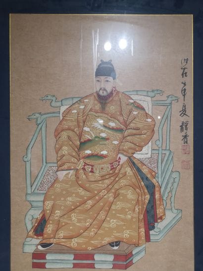 CHINA 
Court Figure
Gouache
78.5 x 49 cm
THIS...