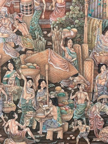 UBUD
Scène animée
Peinture sur papier.
Dimensions...