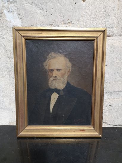 Ecole vers 1900
Portrait d'homme
Toile
CE...