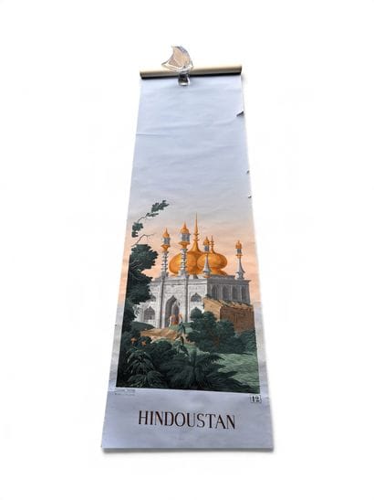 A collection of panoramic wallpaper panels...