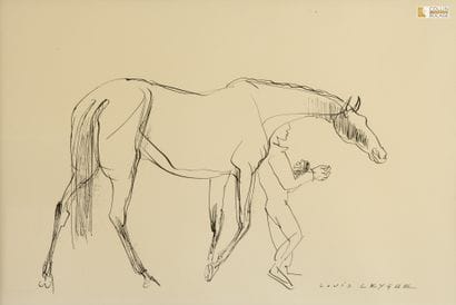 Louis LEYGUE (1905-1992)
Pur sang et son...