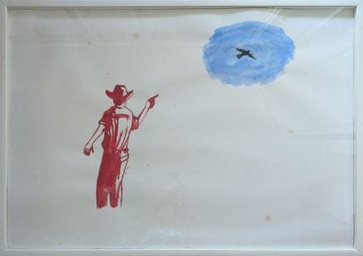 Pierre ARDOUVIN (né en 1955)
Melancolia
Aquarelle...