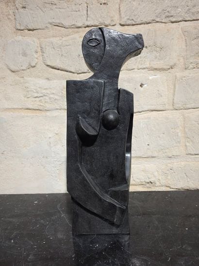 Ecole post cubiste
femme nu
d'apres le belle...