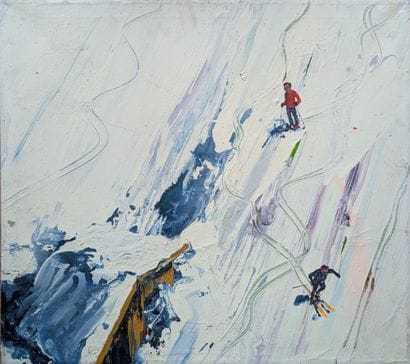 Sven KRONER (né en 1973)
Sans titre [scène...