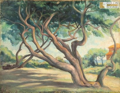 Ecole moderne
Jardin des Salins, Saint Tropez
Toile...