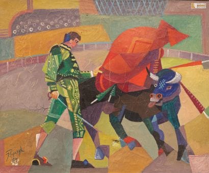 Josef POPCZYK (1890-1971)
La corrida
Toile...