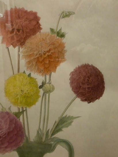 Kayō YAMAGUCHI (JAPON 1899-1984)
Vase fleuri
Aquarelle...