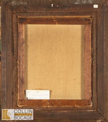 Marcel BLOCH (1882-1966) 
Élégante 
Huile...