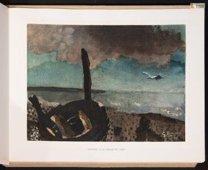 Georges BRAQUE et Jacques PREVERT. Varengeville....