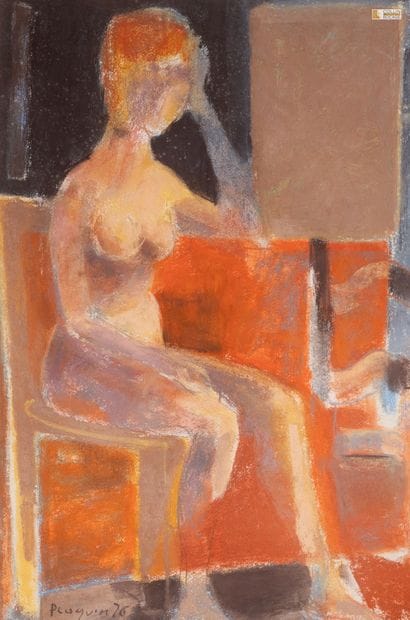 Georges PLOQUIN (né en 1937)
- FEMME NUE
-...