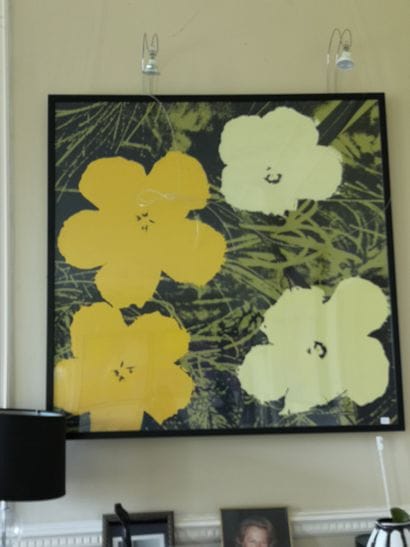 Andy WARHOL (1928-1996)
Fleurs jaunes sur...