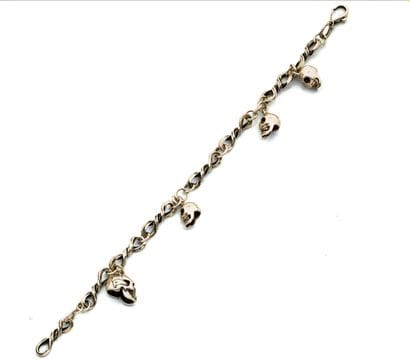 Bracelet en argent 800 millièmes, composé...