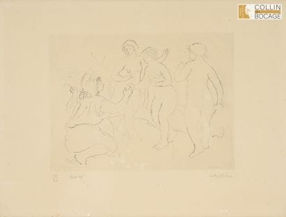 Auguste RENOIR (1841-1919) d'après
Pointe...