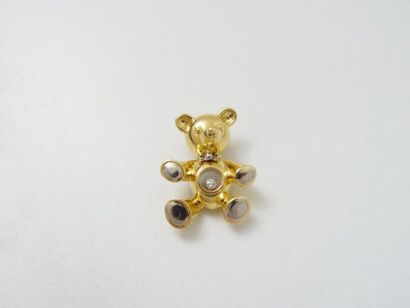 CHOPARD
Pendentif en or, stylisant un nounours...