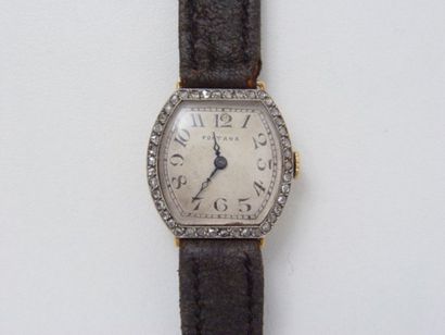 FONTANA Montre bracelet de dame en or de...