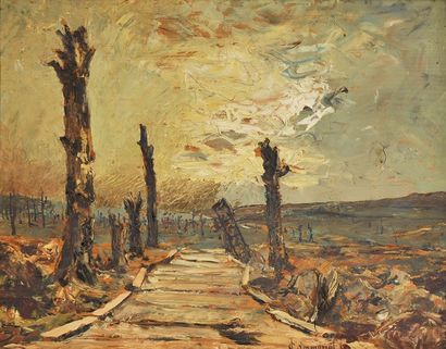 Joseph Victor COMMUNAL (1876-1962)
Le bois...