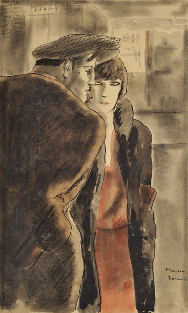 Marcia FROMENT (Active au XXe siècle)
Couple...