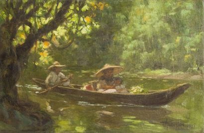 Fernando AMORSOLO (1892-1972)

Famille phillipine...