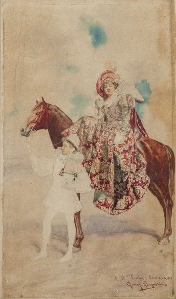 Giuseppe SIGNORINI 

(Rome 1857 – 1932) 

Jeune...
