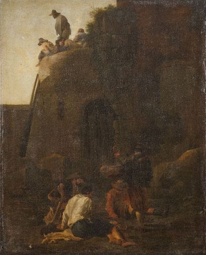 Ecole FRANCAISE du XVIIIème siècle, atelier...